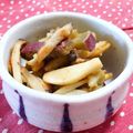 もすろー's cooksnap of when they made エリンギとさつまいもの味噌バター.