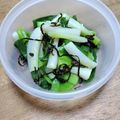 和☆2049's cooksnap of when they made 材料２つ超簡単！ネギと塩昆布のレンチン.
