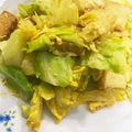 MiNt＊5's cooksnap of when they made キャベツの卵とじ.