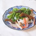 スタイリッシュママ's cooksnap of when they made 春☆菜の花としめじ・蒲鉾のわさびあえ♪.
