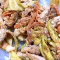 neeboo♬♪'s cooksnap of when they made ごはんが進む♡肉野菜マヨ炒め.