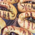 栄養士ミスズさん's cooksnap of when they made フランス生地で♪Ｗカレーのウインナーパン.