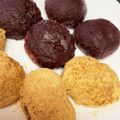 hachisyu☆'s cooksnap of when they made ✿材料3つ！！切り餅とご飯で簡単おはぎ✿.