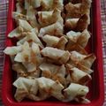 クックJVTFIL☆'s cooksnap of when they made 餃子の皮で簡単♡プチアップルパイ.₊♪.