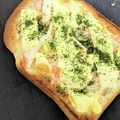 のんびりシュフ's cooksnap of when they made ＃かにかまマヨトースト.