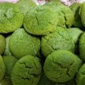 かまねこさん's cooksnap of when they made 簡単美味しい♡抹茶の米粉ブールドネージュ.