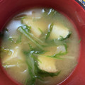 猫のミイヤ's cooksnap of when they made 水菜と厚揚げの味噌汁.