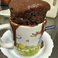 ぽんた0311's cooksnap of when they made 量り不要☆しっとり濃厚なマグカップケーキ.