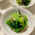 CHISA☆ごはん♪'s cooksnap of when they made 小松菜とえのきのごまみそ和え.