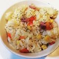 食材が好き☆'s cooksnap of when they made さらに簡単！炊飯器☆de☆ベーコンピラフ.