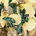 クックIK6OBX☆'s cooksnap of when they made 米粉ニョッキ・豆乳クリーム・小麦粉不使用.