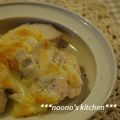 ののぉ's cooksnap of when they made mag.さんの鶏ハム　チーズグラタン風.