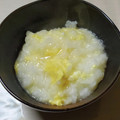 三つ葉つくし's cooksnap of when they made 炊飯器で簡単美味しい！めんつゆ卵粥.