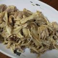 ワタまさちゃん's cooksnap of when they made 鶏もも肉と山盛りきのこのバタポン炒め.
