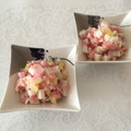 puniＫ's cooksnap of when they made ネギトロと沢庵かまぼこの和え物.