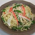 chokomi513's cooksnap of when they made 簡単♪絶品♪かにかま塩焼きそば☆.