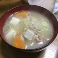 北京パンダ's cooksnap of when they made 簡単冬レシピ！お母さん直伝の豚汁.