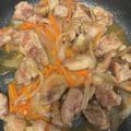 クックDHKTGY☆'s cooksnap of when they made 人参&玉葱で☆鶏の甘酢あんかけ.
