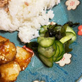 あたむ❤189's cooksnap of when they made 簡単！わかめときゅうりの酢の物.