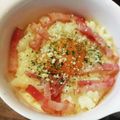 ばたみそーぱん☆'s cooksnap of when they made レンジで簡単！カルボナーラライス.
