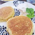 ハッピーまるしぇ's cooksnap of when they made おからと米粉のパンケーキ.