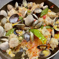 さすらい's cooksnap of when they made パエリア風あさりの炊き込みご飯.