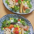 2児ママみきてぃ's cooksnap of when they made 焼き野菜&生野菜＊ミックスサラダ.