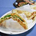 ＠迷子＠'s cooksnap of when they made 冷凍食品で簡単！台湾グルメ♪葱抓餅.