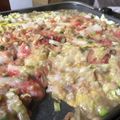 こた梅's cooksnap of when they made 余った粉で☆簡単もんじゃ焼き.