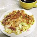 うぐいす♪'s cooksnap of when they made めんつゆと小麦粉で簡単絶品お好み焼き☆.