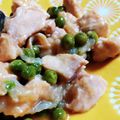 かめさん家's cooksnap of when they made グリンピースと新玉ねぎで鶏肉のさっぱり煮.