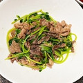 ★雅★'s cooksnap of when they made 豆苗の青椒肉絲.