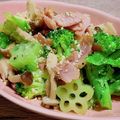 のんべぇヒロ's cooksnap of when they made お花ブロッコリー(茎)❀.