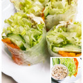 ☆あさ's cooksnap of when they made タレが旨い！ササミの生春巻き.