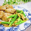 Satoco❋'s cooksnap of when they made 簡単！アスパラとエリンギのバター醤油炒め.