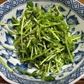 クック8J0LFQ☆'s cooksnap of when they made 青臭さ感じない！豆苗の塩麹胡麻和え.