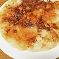vabochan's cooksnap of when they made １０分で完成♡余った餅で『ネギチーズ餅』.