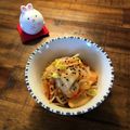 栗丸うさぎ's cooksnap of when they made 豆もやしキムチ合え.