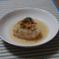 たつよん＠４４４'s cooksnap of when they made 鮭フレークの焼きおにぎりだし茶漬け♪.