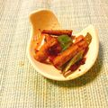 yesmama's cooksnap of when they made 牛蒡とウインナーのピリ辛マスタード炒め♪.
