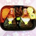 景と浩's cooksnap of when they made ポケモン★ディグダトリオ キャラ弁に♡.