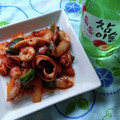 花時計咲いた's cooksnap of when they made 冷凍イカのキムチ炒め.