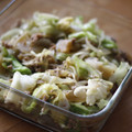 ガメコ's cooksnap of when they made 合挽きとキャベツの炒め物.