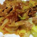 ヨシヨッシー's cooksnap of when they made 味噌を使った甘口肉野菜炒め.
