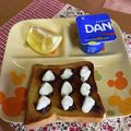 クック49L4Ho☆'s cooksnap of when they made あんこと生クリーム♡トースト.