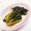 パインクリームソーダ's cooksnap of when they made めんつゆ　ｄｅ　小松菜のお漬もの.