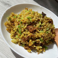 クックBEJCQP☆'s cooksnap of when they made ぴりっとしゃっきり♪カレー・レタス炒飯.