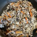さとのほっと一息。's cooksnap of when they made ひじきの混ぜご飯♪ひじきの煮物のリメイク.