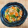 emiiem's cooksnap of when they made ほうれん草と人参の胡麻味噌和え.