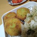 よちりん's cooksnap of when they made ぷちおかず♥グリンピースまんまるコロッケ.